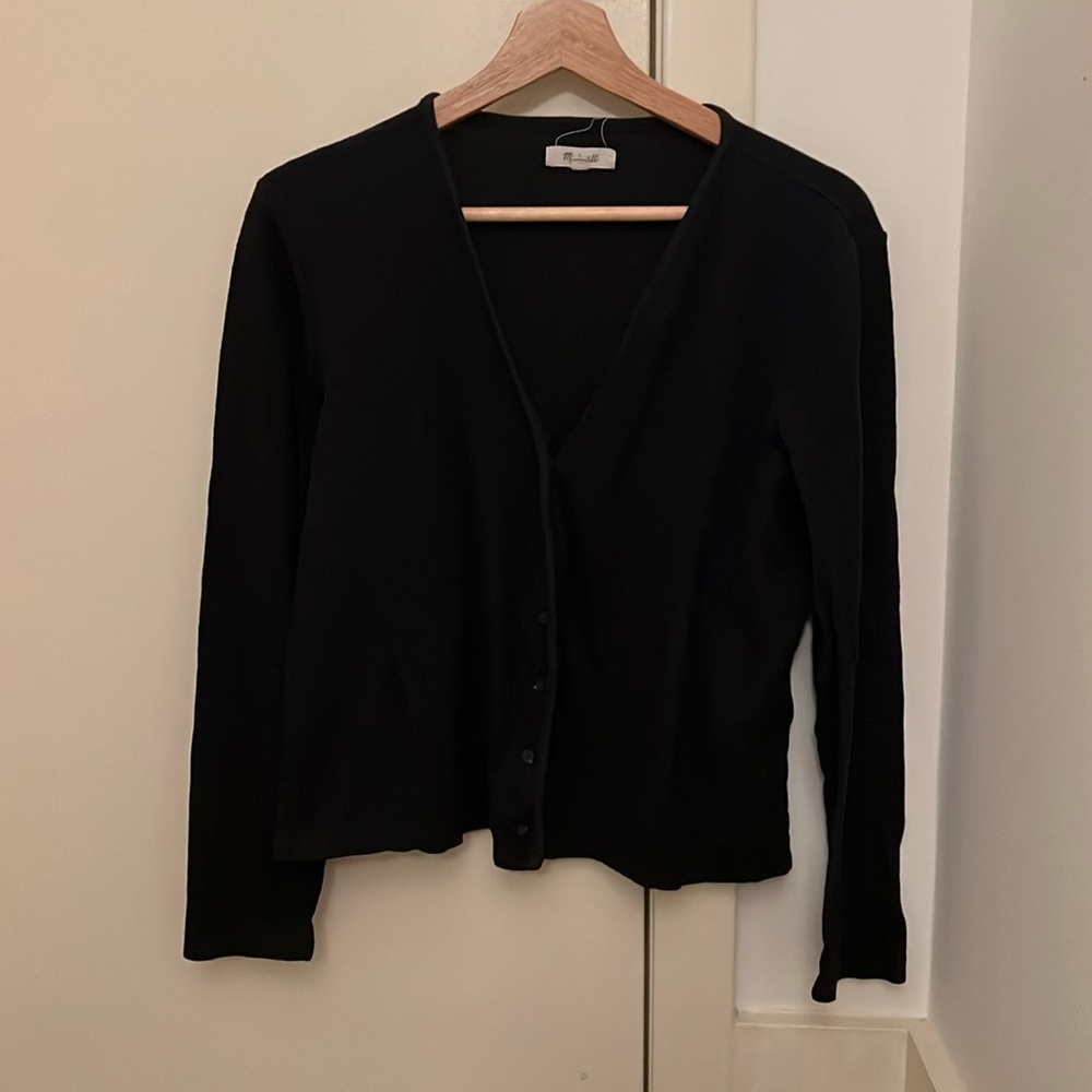 Black Madewell cardigan